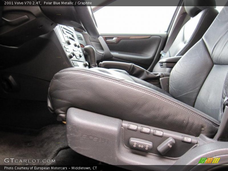Polar Blue Metallic / Graphite 2001 Volvo V70 2.4T