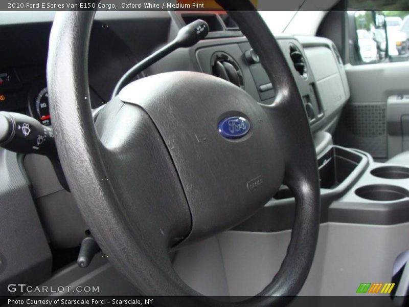 Oxford White / Medium Flint 2010 Ford E Series Van E150 Cargo