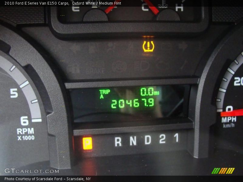 Oxford White / Medium Flint 2010 Ford E Series Van E150 Cargo