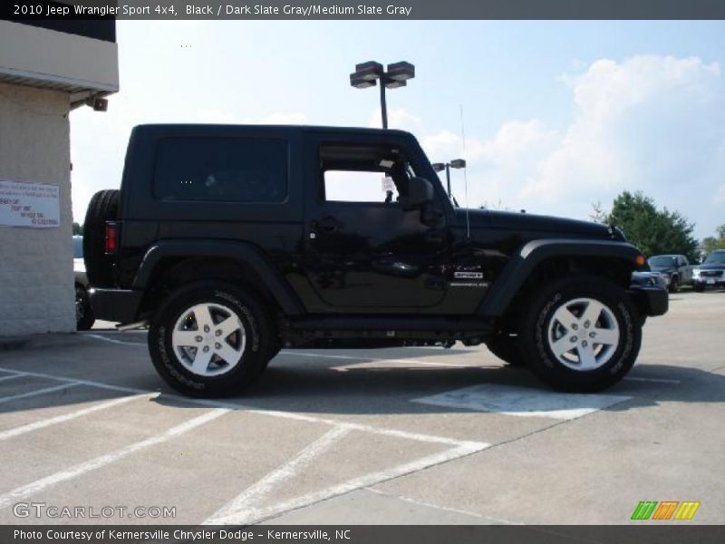 Black / Dark Slate Gray/Medium Slate Gray 2010 Jeep Wrangler Sport 4x4