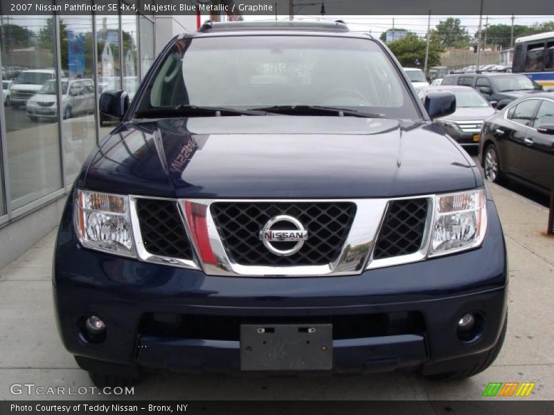 Majestic Blue Metallic / Graphite 2007 Nissan Pathfinder SE 4x4