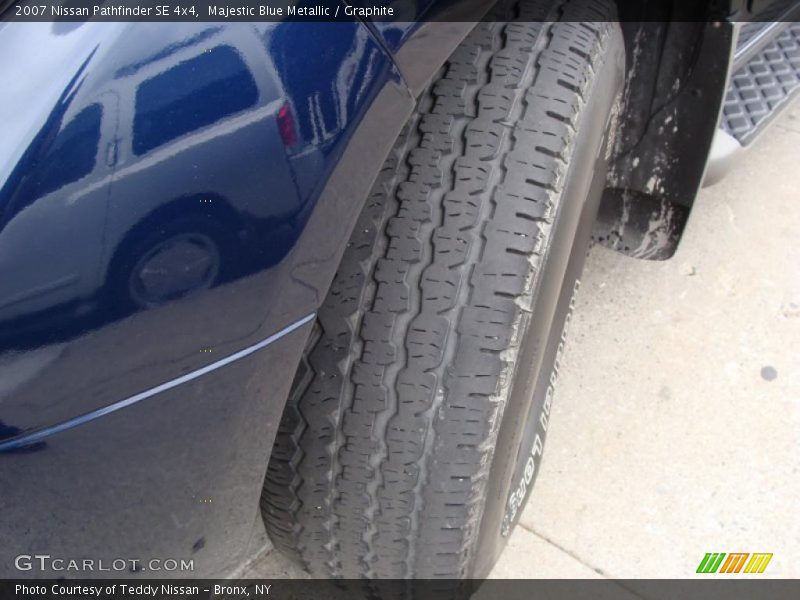 Majestic Blue Metallic / Graphite 2007 Nissan Pathfinder SE 4x4