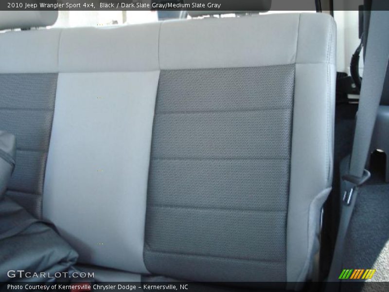 Black / Dark Slate Gray/Medium Slate Gray 2010 Jeep Wrangler Sport 4x4