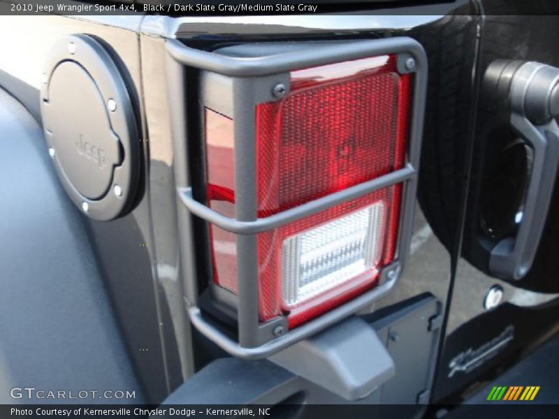 Black / Dark Slate Gray/Medium Slate Gray 2010 Jeep Wrangler Sport 4x4