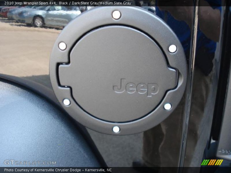 Black / Dark Slate Gray/Medium Slate Gray 2010 Jeep Wrangler Sport 4x4