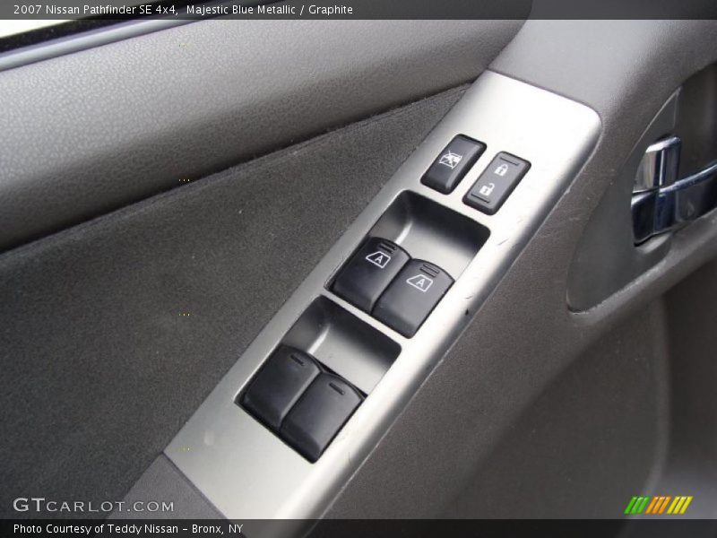 Majestic Blue Metallic / Graphite 2007 Nissan Pathfinder SE 4x4