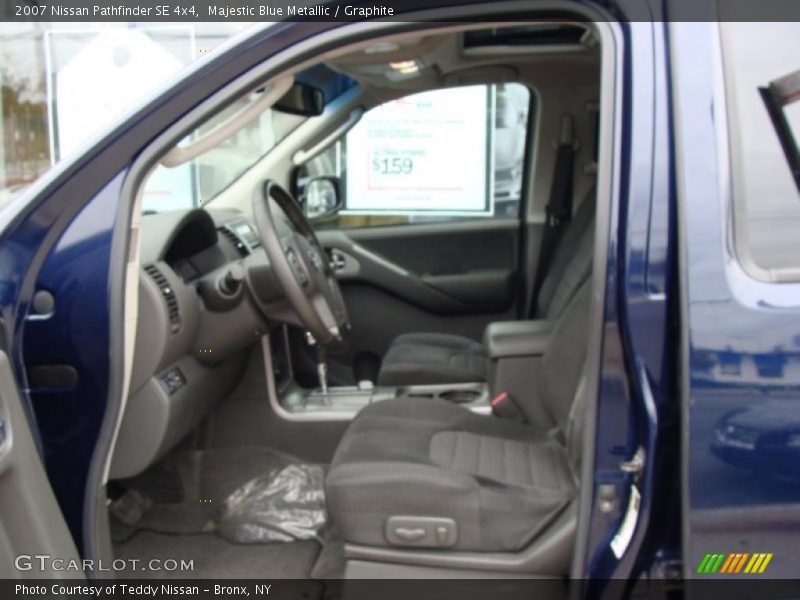Majestic Blue Metallic / Graphite 2007 Nissan Pathfinder SE 4x4