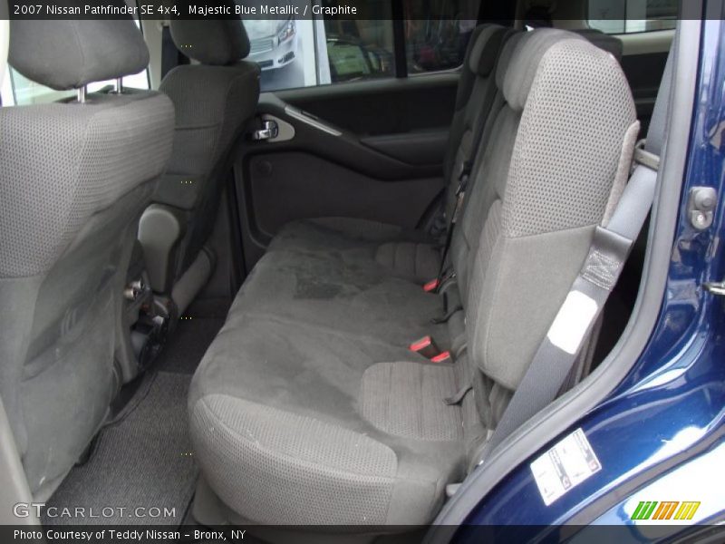 Majestic Blue Metallic / Graphite 2007 Nissan Pathfinder SE 4x4