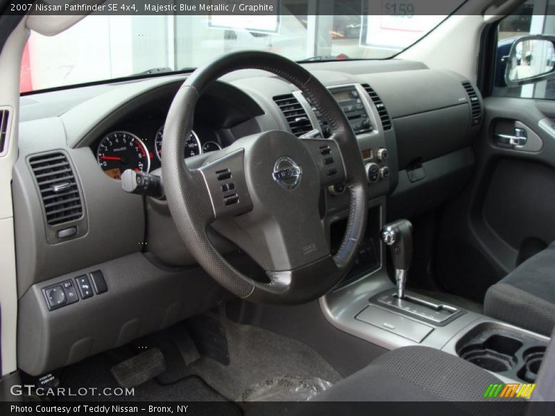 Majestic Blue Metallic / Graphite 2007 Nissan Pathfinder SE 4x4