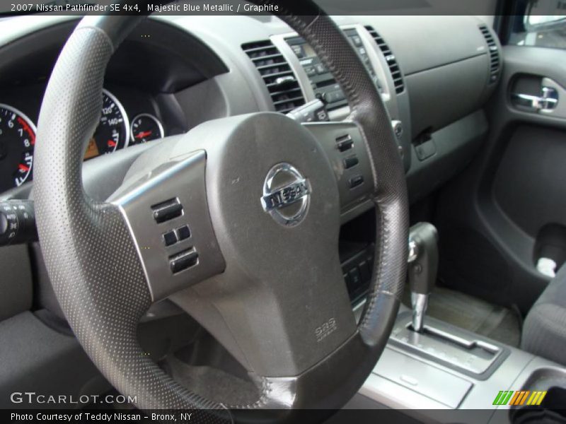 Majestic Blue Metallic / Graphite 2007 Nissan Pathfinder SE 4x4