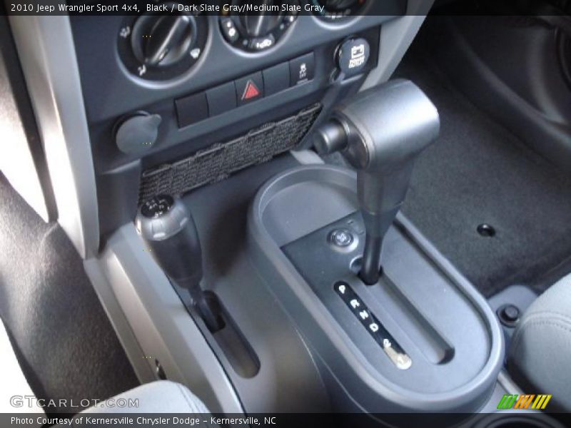 Black / Dark Slate Gray/Medium Slate Gray 2010 Jeep Wrangler Sport 4x4