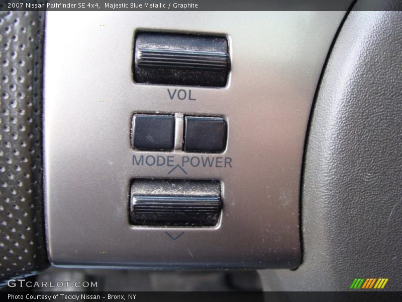 Majestic Blue Metallic / Graphite 2007 Nissan Pathfinder SE 4x4