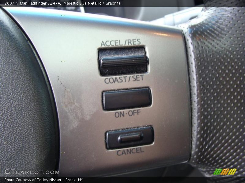 Majestic Blue Metallic / Graphite 2007 Nissan Pathfinder SE 4x4
