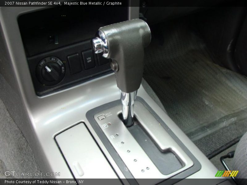 Majestic Blue Metallic / Graphite 2007 Nissan Pathfinder SE 4x4