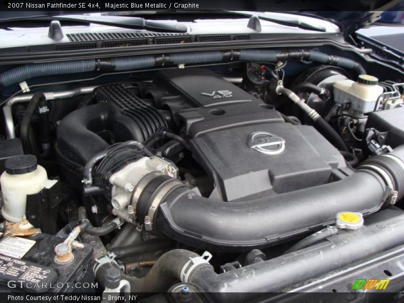 Majestic Blue Metallic / Graphite 2007 Nissan Pathfinder SE 4x4