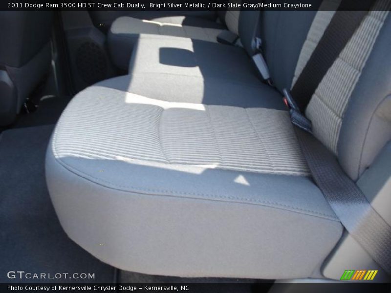 Bright Silver Metallic / Dark Slate Gray/Medium Graystone 2011 Dodge Ram 3500 HD ST Crew Cab Dually
