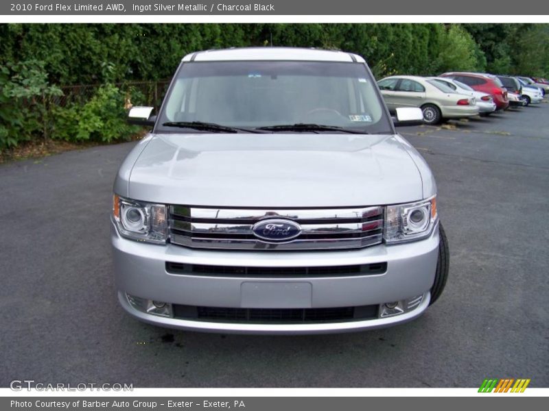 Ingot Silver Metallic / Charcoal Black 2010 Ford Flex Limited AWD