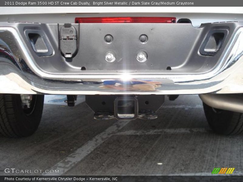 Bright Silver Metallic / Dark Slate Gray/Medium Graystone 2011 Dodge Ram 3500 HD ST Crew Cab Dually
