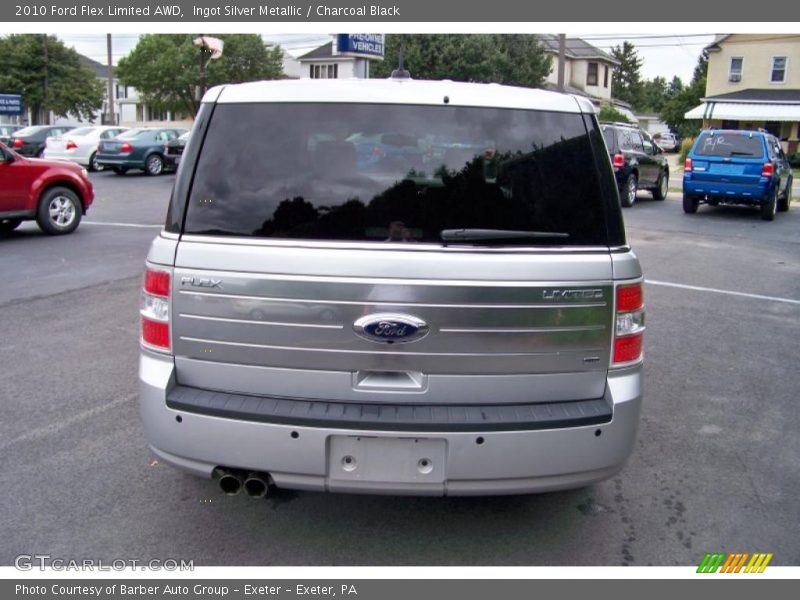 Ingot Silver Metallic / Charcoal Black 2010 Ford Flex Limited AWD