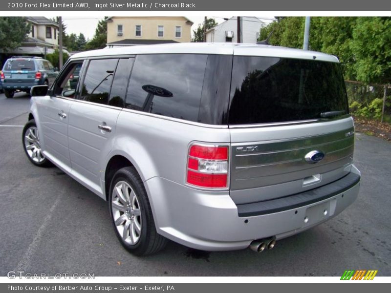 Ingot Silver Metallic / Charcoal Black 2010 Ford Flex Limited AWD
