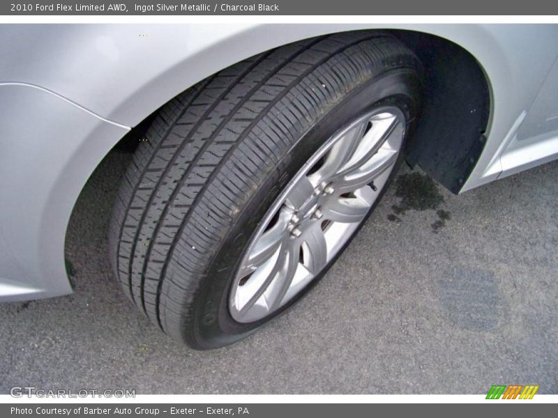 Ingot Silver Metallic / Charcoal Black 2010 Ford Flex Limited AWD
