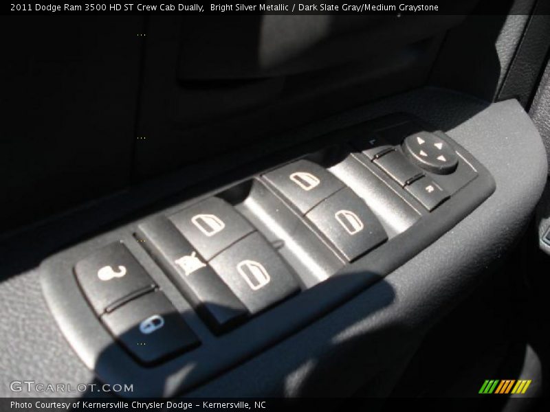 Bright Silver Metallic / Dark Slate Gray/Medium Graystone 2011 Dodge Ram 3500 HD ST Crew Cab Dually
