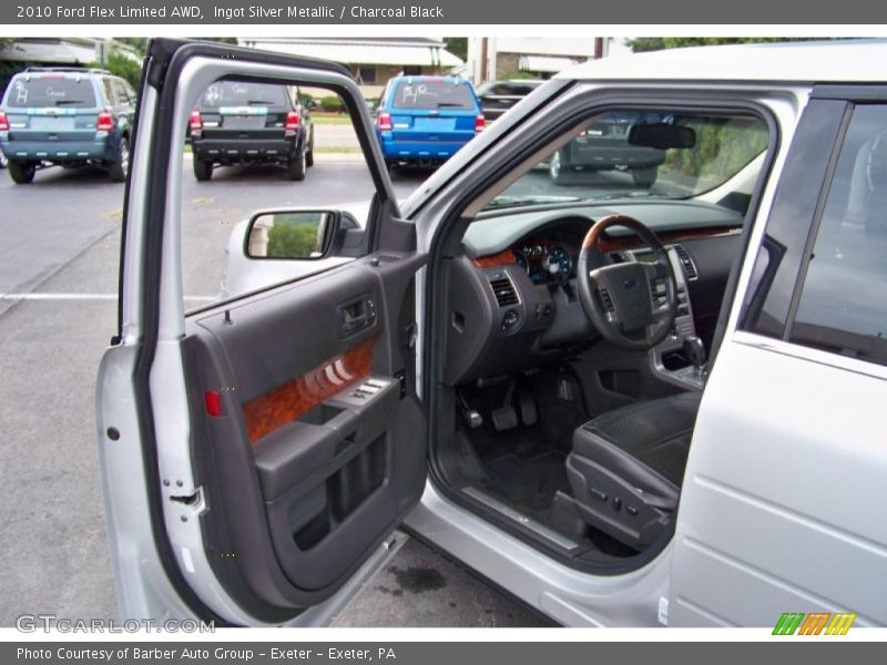 Ingot Silver Metallic / Charcoal Black 2010 Ford Flex Limited AWD