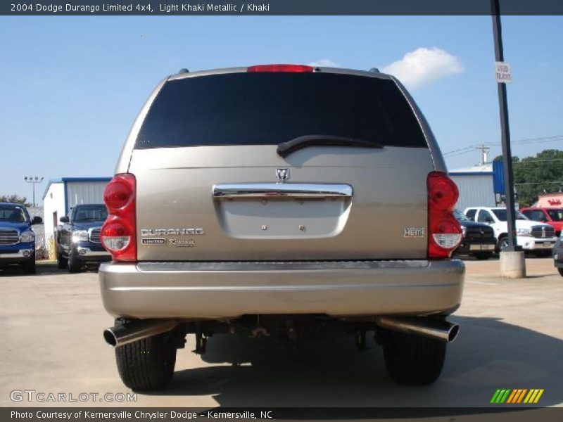 Light Khaki Metallic / Khaki 2004 Dodge Durango Limited 4x4