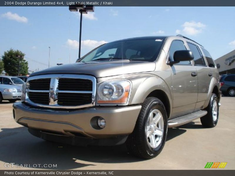 Light Khaki Metallic / Khaki 2004 Dodge Durango Limited 4x4