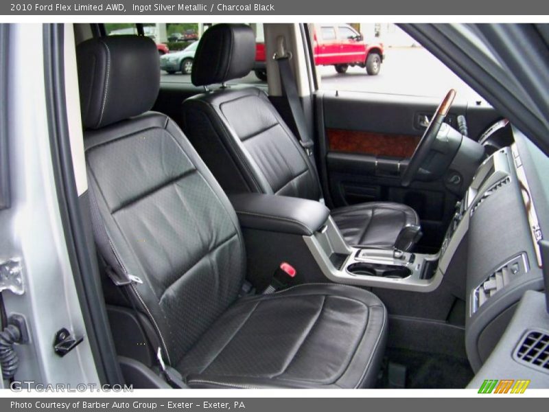 Ingot Silver Metallic / Charcoal Black 2010 Ford Flex Limited AWD