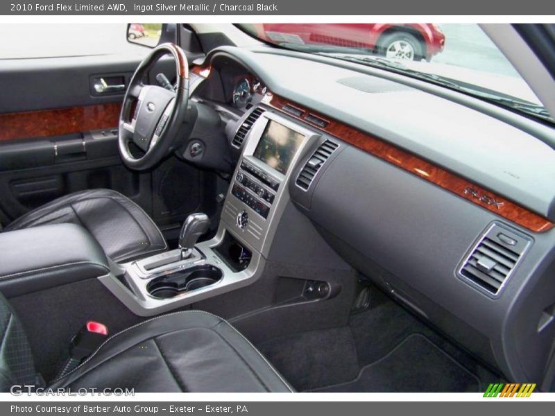 Ingot Silver Metallic / Charcoal Black 2010 Ford Flex Limited AWD