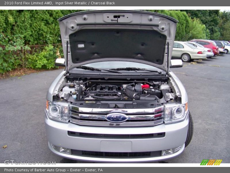 Ingot Silver Metallic / Charcoal Black 2010 Ford Flex Limited AWD