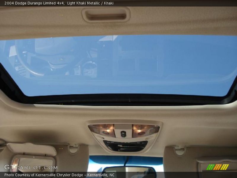 Light Khaki Metallic / Khaki 2004 Dodge Durango Limited 4x4