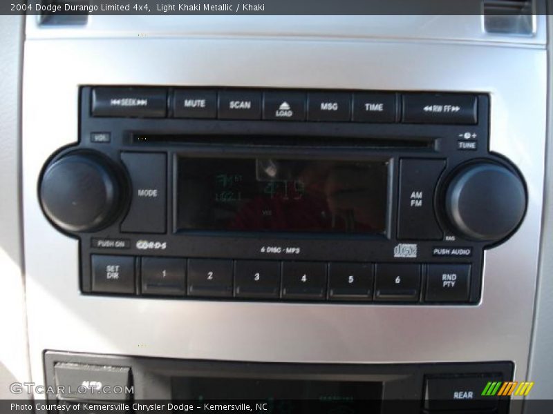 Light Khaki Metallic / Khaki 2004 Dodge Durango Limited 4x4