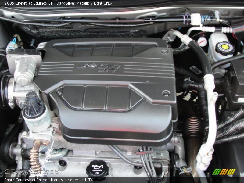 Dark Silver Metallic / Light Gray 2005 Chevrolet Equinox LT