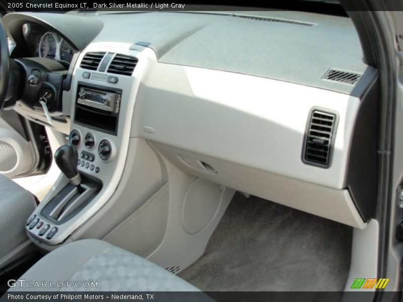 Dark Silver Metallic / Light Gray 2005 Chevrolet Equinox LT