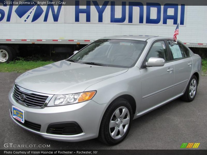 Bright Silver / Gray 2010 Kia Optima LX