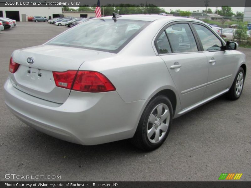 Bright Silver / Gray 2010 Kia Optima LX