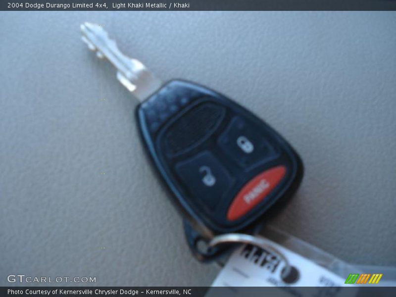 Light Khaki Metallic / Khaki 2004 Dodge Durango Limited 4x4