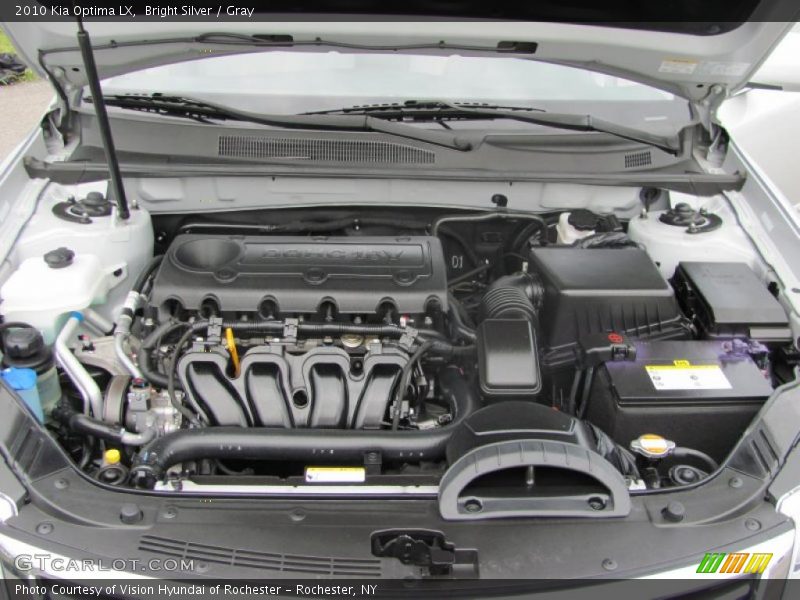 Bright Silver / Gray 2010 Kia Optima LX