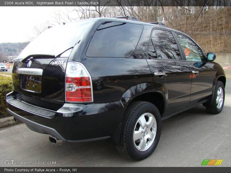 Nighthawk Black Pearl / Saddle/Black 2006 Acura MDX