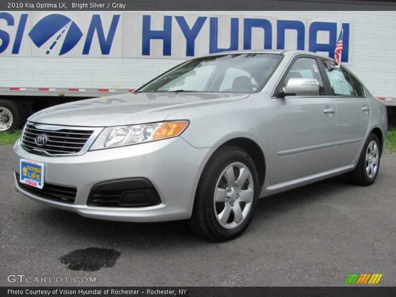 Bright Silver / Gray 2010 Kia Optima LX