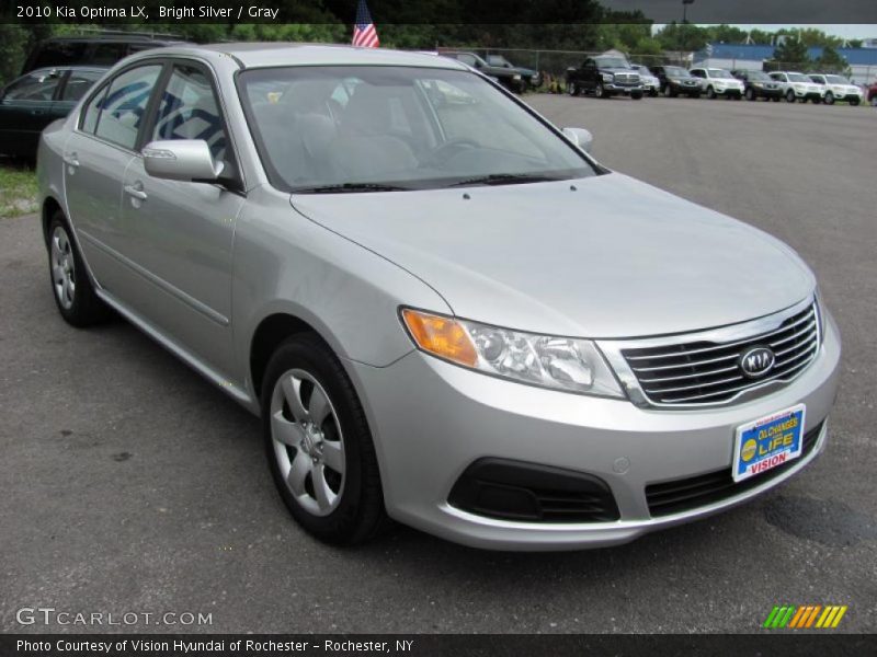 Bright Silver / Gray 2010 Kia Optima LX