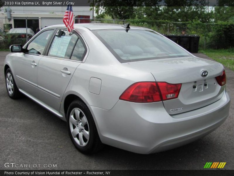 Bright Silver / Gray 2010 Kia Optima LX