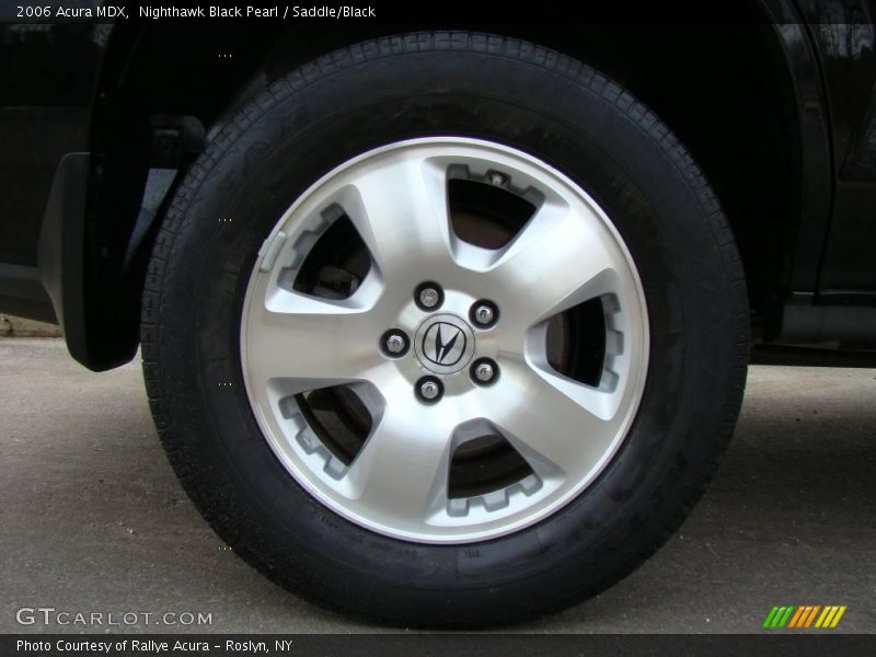 Nighthawk Black Pearl / Saddle/Black 2006 Acura MDX