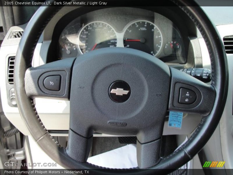 Dark Silver Metallic / Light Gray 2005 Chevrolet Equinox LT