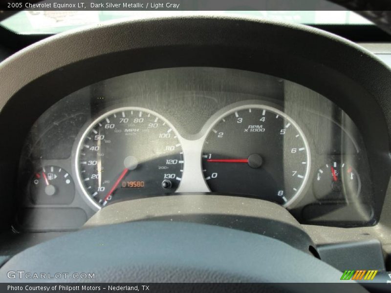 Dark Silver Metallic / Light Gray 2005 Chevrolet Equinox LT