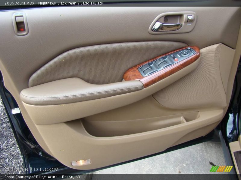 Nighthawk Black Pearl / Saddle/Black 2006 Acura MDX