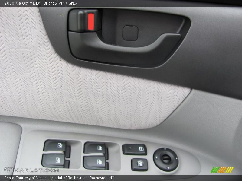 Bright Silver / Gray 2010 Kia Optima LX