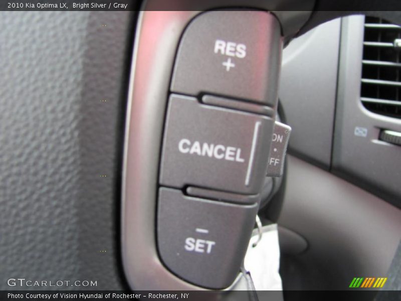 Bright Silver / Gray 2010 Kia Optima LX